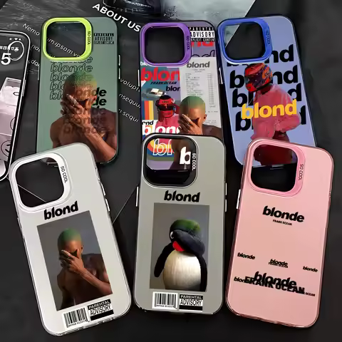 Singer Frank Blonde Oceans New Phone Case For iPhone 16e 16 15 14 13 12 11 mini Pro Max X XR XSMAX 8