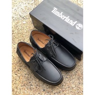 [READY STOCKS] TIMBERLAND LOAFER ALL BLACK SHOES NEW