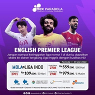 Paket mola tv + liga indonesia NEX PARABOLA