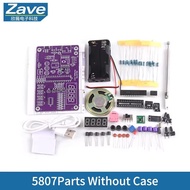 FM Radio Assembly Kit FM Frequency Modulation Circuit Board DIY MCU Electronic Production Welding Pr