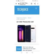 LG V60 5G. Ready stock. 256gb. snapdragon 865 cpu. used set