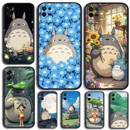 Black TPU silicone soft shell compatible 【DM-A7】cartoon Anime Totoro for Realme Narzo 70X N65 GT neo