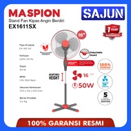 Maspion Stand Fan EX-1611 SX 16 inch Standing Fan 1611SX EX1611