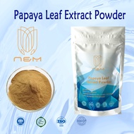 N&amp;M-Papaya Leaf Extract Powder-Platelet Support -Immune &amp; Gut Health-For Pets-Kosher&amp;HALAL Certified
