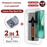 Realme 15 Pro Privacy Tempered Glass for Realme 15 14 Pro Plus C75X Note 60 60x 50 C60 C55 C53 C75 C