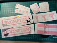 Brompton T line 高質素貼紙