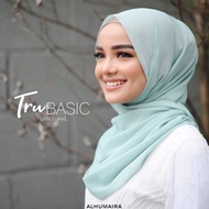 TruBasic Plain Shawl ALHUMAIRA 💯