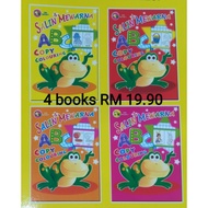 Kids ABC WRITING 123 Books Activity Book Early Learning Numbering Workbook Coloring Books Buku ABC T