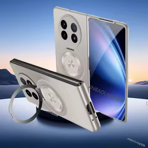 For VIVO VIVO X Fold 5 fold5 X Fold3 Pro fold 3 Case rotate Magnetic Ring Holder Luxury hard pc matt