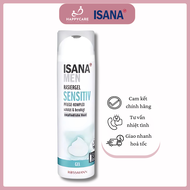 Bọt Cạo Râu ISANA Men Sensitiv 300ml – Dành Cho Da Nhạy Cảm và Da Siêu Nhạy Cảm Không Kích Ứng Chăm 