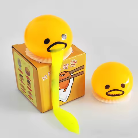 Nausea Egg Yolk Elder Brother Vomit Egg Yolk King Taiwan Lazy Egg Milk Yellow Vomit Ball Stall Selli