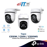 TP-LINK Tapo C500 1080P FHD / C510W 2K 3MP / C520WS 2K QHD 4MP Starlight Color Outdoor Pan/Tilt Secu
