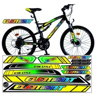 ELEMENT BICYCLE STRIPING STICKER SET