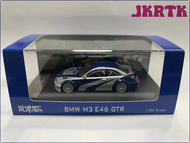 JKRTK 1/64 DCM M3 GTR E46 alloy car model Need for Speed Classic finish HRTWR