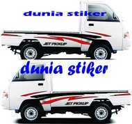 Stiker Striping Mobil Pick Up Stiker Mobil Pickup T120SS Stiker Mitsubishi T120SS Terbaru