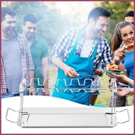 Chicken Drumstick Rack 14-Slot Stainless Steel Stand Oven Chicken Drumstick Grill Holder for Indoor 