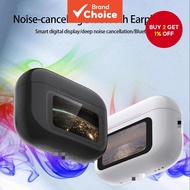 A9 Pro Earphone Wireless Bluetooth Headphones Silicone Earbuds Digital Display Noise Cancelling Head