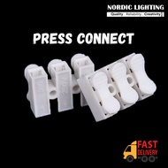 Nordic Lighting Connector Wire 20A 3 Pin Quick Splice Lock Wire Terminals Electrical Cable Connector