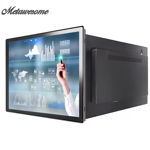 Embedded AIO All in One 21.5 Inch Capacitive Touch Screen PC Panel Computer with i3 i5 i7 for Window