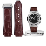Brand-New Men's Watch Strap For HUBLOT BIG BANG 26*19Mm Waterproof Men's Watch Strap Chain Watch Rubber Genuine Leather Bracelet