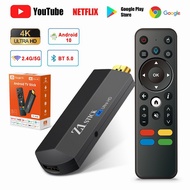 New Z1 TV Stick Android 10.0 ATV With TV App 4K TV Box 2.4G&amp;5G Voice Assistant Control Media Player TV Receiver Set Top Box
