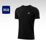 HLA Sportsday Series Solid Colour Breathable Sport Short Sleeve T-Shirt Men-HNTBW2Y095AD7