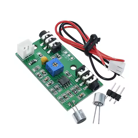 Microphone Pickup Microphone Amplifier Module Gain Adjustable Audio Amplifier Circuit AC Signal Ampl
