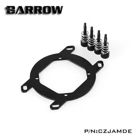 Barrow PC water cooling CPU holder bracket stand For AMD RYZEN AM4 platform water block black sliver