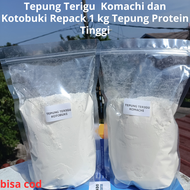 Tepung Terigu  Komachi dan Kotobuki Repack 1 kg Tepung Protein Tinggi dan protein rendah