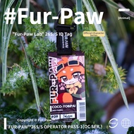 Furry Accessory Pass Keychain