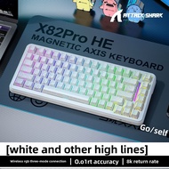 Attack Shark X82Pro HE 75% Wireless 8K Gaming Keyboard 0.01mm RT Rapid Trigger Hot Swap  Attack Shar