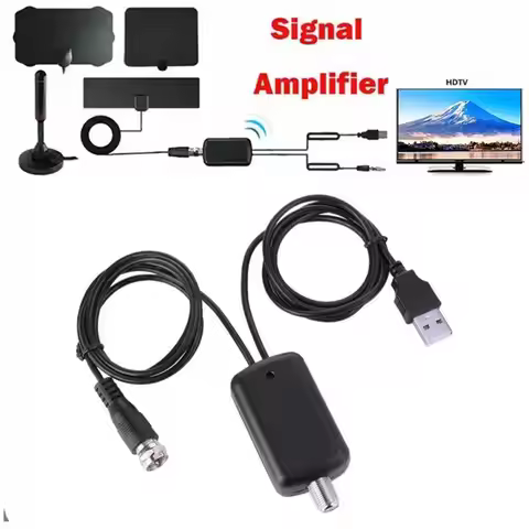 Digital TV Antenna Amplifier Signal Enhancer 4K UHD High-definition TV Antenna Signal Receiver Home 
