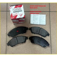 TOYOTA FRONT BRAKE PAD  04465-BZ250  TOYOTA RUSH F850  PERODUA ARUZ