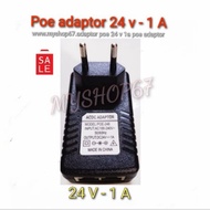 Adapter poe 24V-1a Adapter poe 24 volt-1 Amper