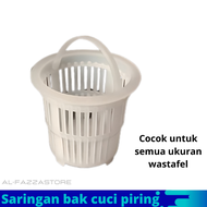 Saringan Afur - Saringan bak cuci piring plastik - Saringan pembuangan cuci piring - Saringan Kotora