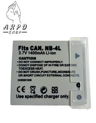 แบตแคนนอน NB-4L/Canon Battery NB 4L- แบตเตอรี่กล้อง Canon NB-4L NB4L Battery- แบตใช้กับกล้อง Canon IXUS 115 200 220 30 40 50 55 60 65 510HS