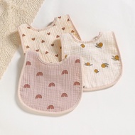 100% Cotton Baby Bib Newborn Bib Burp Cloths Feeding Bib