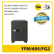 YFM/695/FG2 - Yale XXL Professional Document Fire Safe