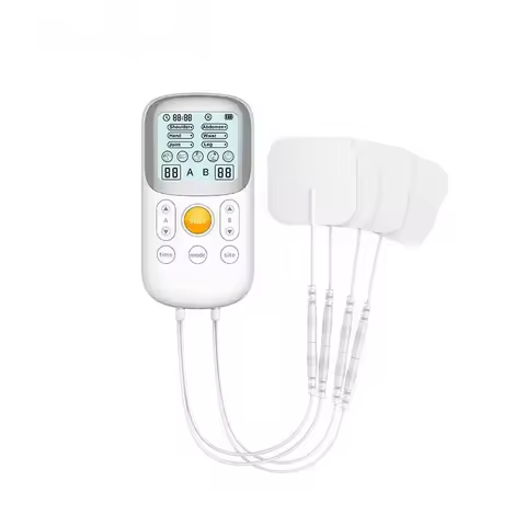 JPD-ES200 4 Electrode Pads Pulse Massager and Muscle Stimulator TENS Unit for Pain Relief Therapy