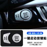 BMW One-click Start Button Stickers