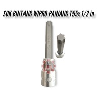 MATA SOCKET BIT T55 SOCKET WRENCH T55 SOCKET LENGTHBINTANG WIPRO T55BINTANG