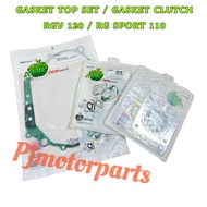 SUZUKI RGV120 / RG110 / RG SPORT 110 - STANDARD GASKET TOP SET ENGINE CLUTCH BLOCK HEAD RGV 120 RG 1