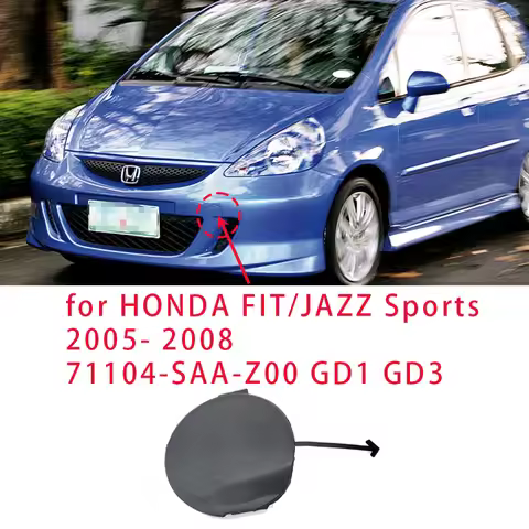 for HONDA FIT/JAZZ Sports 2005 2006 2007 2008 GD1 GD3 Front Bumper Tow Hook Cover 71104-SAA-900/7110