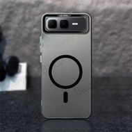 Casing For Infinix Hot 60i 5G Tecno Spark GO 5G 2025 KM8 Colorful Matte Frosted Cover With Magnetic 