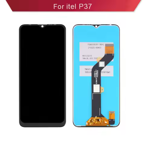 Display For Itel P37 LCD Screen Touch Panel Digitizer Assembly Accessory Display Replacement Mobile 