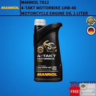 MANNOL MN7812 Motorbike 4-Takt 10W-40 1L Engine Oil FULLY SYNTHETIC (YAMAHA/KAWASAKI/HONDA/SUZUKI)