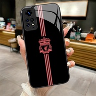 Liverpool FC (05) design Tempered Glass Phone Case Cover For POCO F3 F4 F5 M5 M6 4G X3 X4 GT X5 X6 X