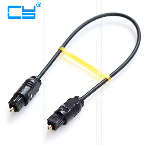 20cm 100cm 2m 3m 5m 10m 20m 30m Square to Square TOSLINK Digital Audio short audio optical cable for
