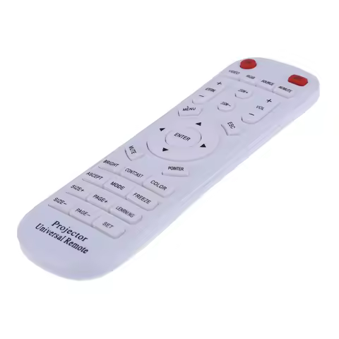 Universal Projector Remote Control Compatible with 3M Acer BenQ Toshiba Casio Epson Hitachi Sony JVC