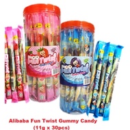 ALIBABA FUN TWIST GUMMY CANDY 30PCS HALAL